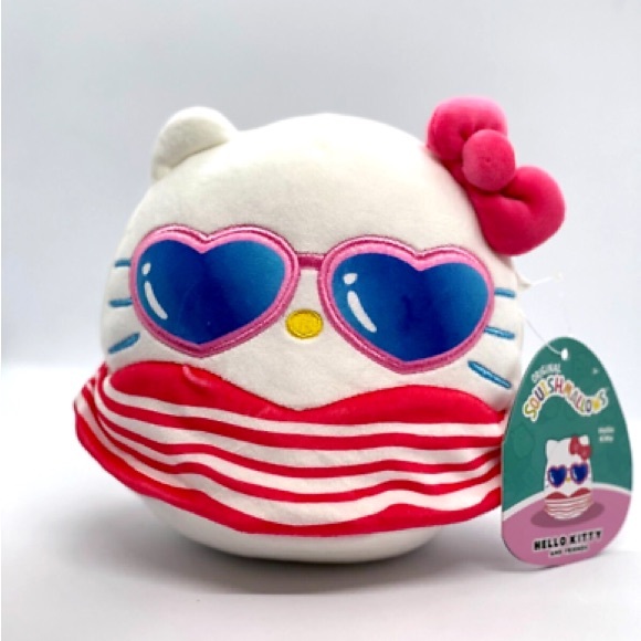 Squishmallows Other - Hello Kitty Summer Squishmallow Plush